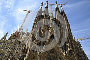 BasiÌlica de la Sagrada FamiÌlia, Barcelona, Spain